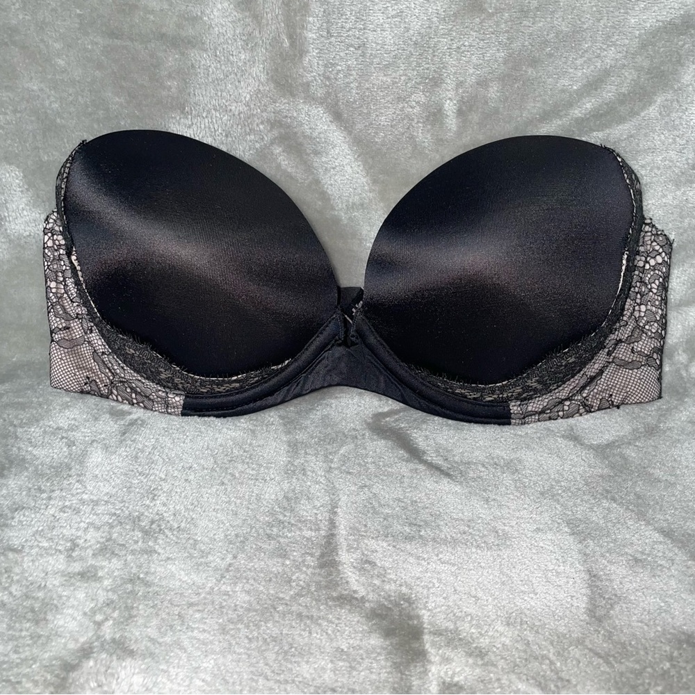 Victoria’s Secret Very Sexy Multi-Way Lace Black Bra Size 32D